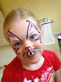 Face painting is a gift, not just a talent. © Melisa Lunt